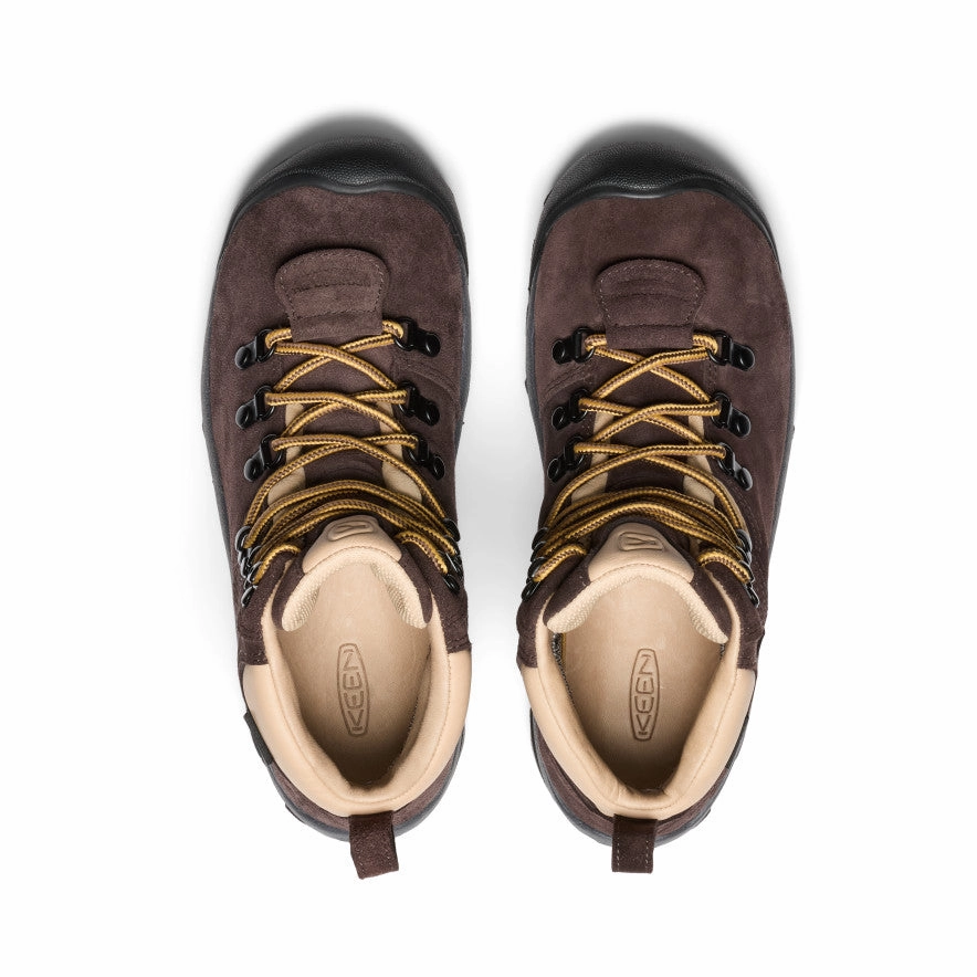 Women's Pyrenees Waterproof Hiking Boot x Mountain Research  |  Mountain Research Brown Ranch Mode Durable Layer