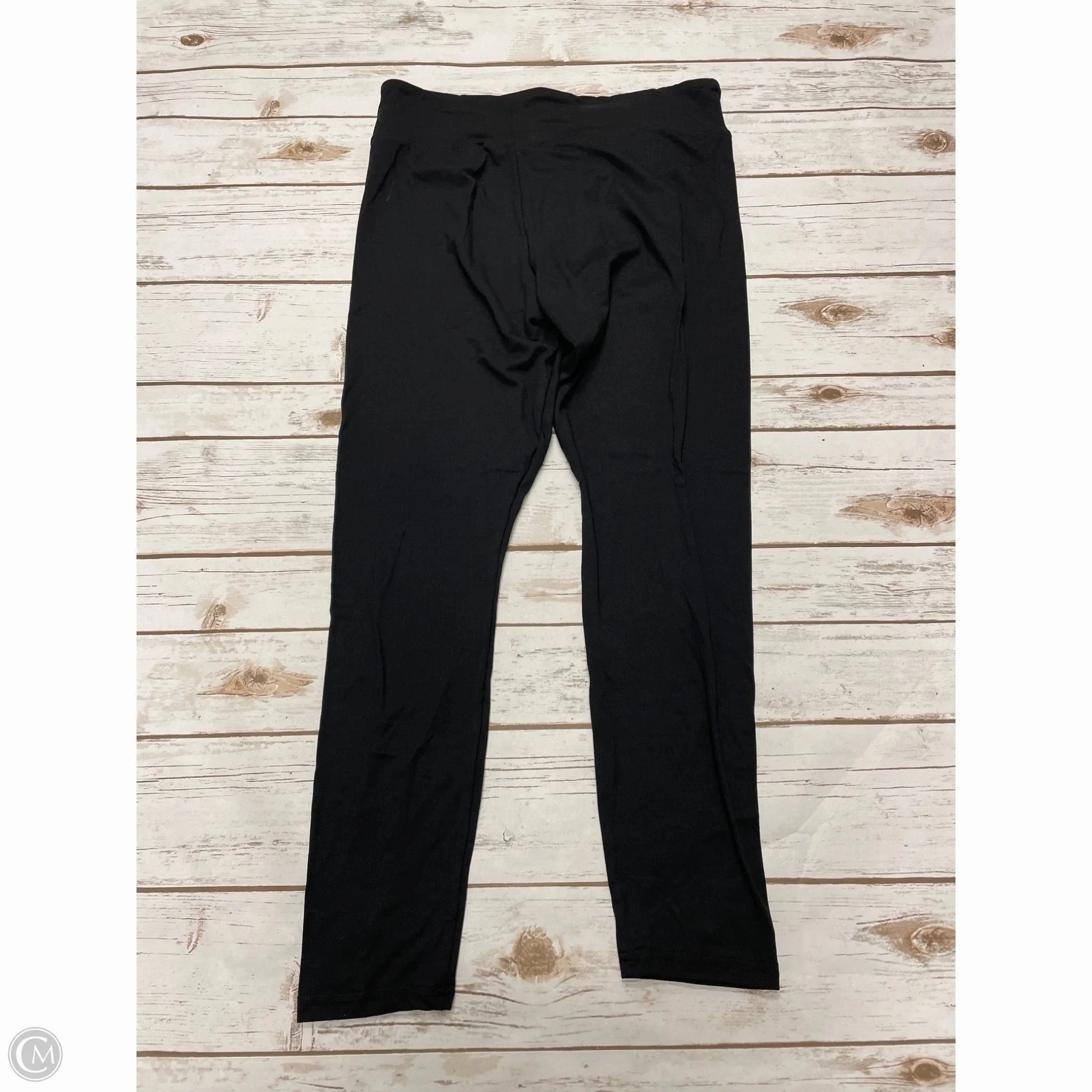 Comfort Fit For Men Slim Fit Pants Leggings By A New Day In Black, Size: L