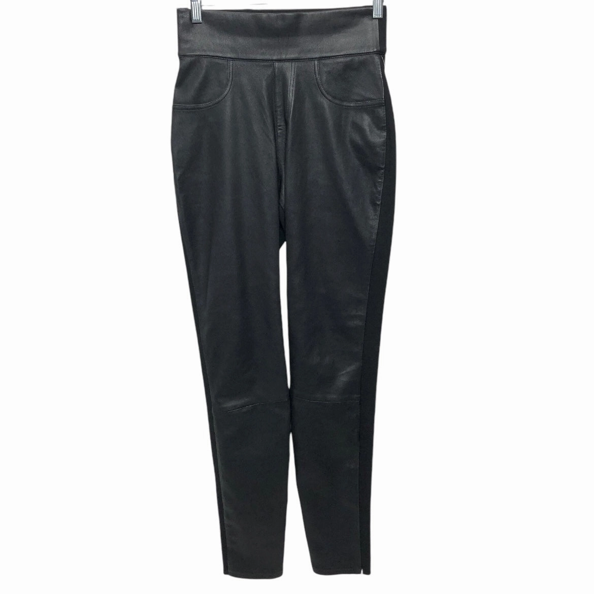 Relaxed Comfort Wear Winter Sports Mesh Panel Pants Leggings By AS by DF In Black, Size: S