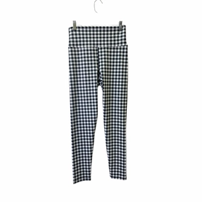 Pants Leggings By Beach Riot In Black & White, Size:L Soft and Smooth Fitness Training Shape Retain