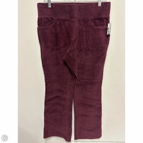 Pants Leggings By Belle By Kim Gravel In Purple, Size: 10 Breathable activewear