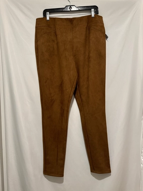 Pants Leggings By Cato In Brown, Size: 18 For Men Slim Fit