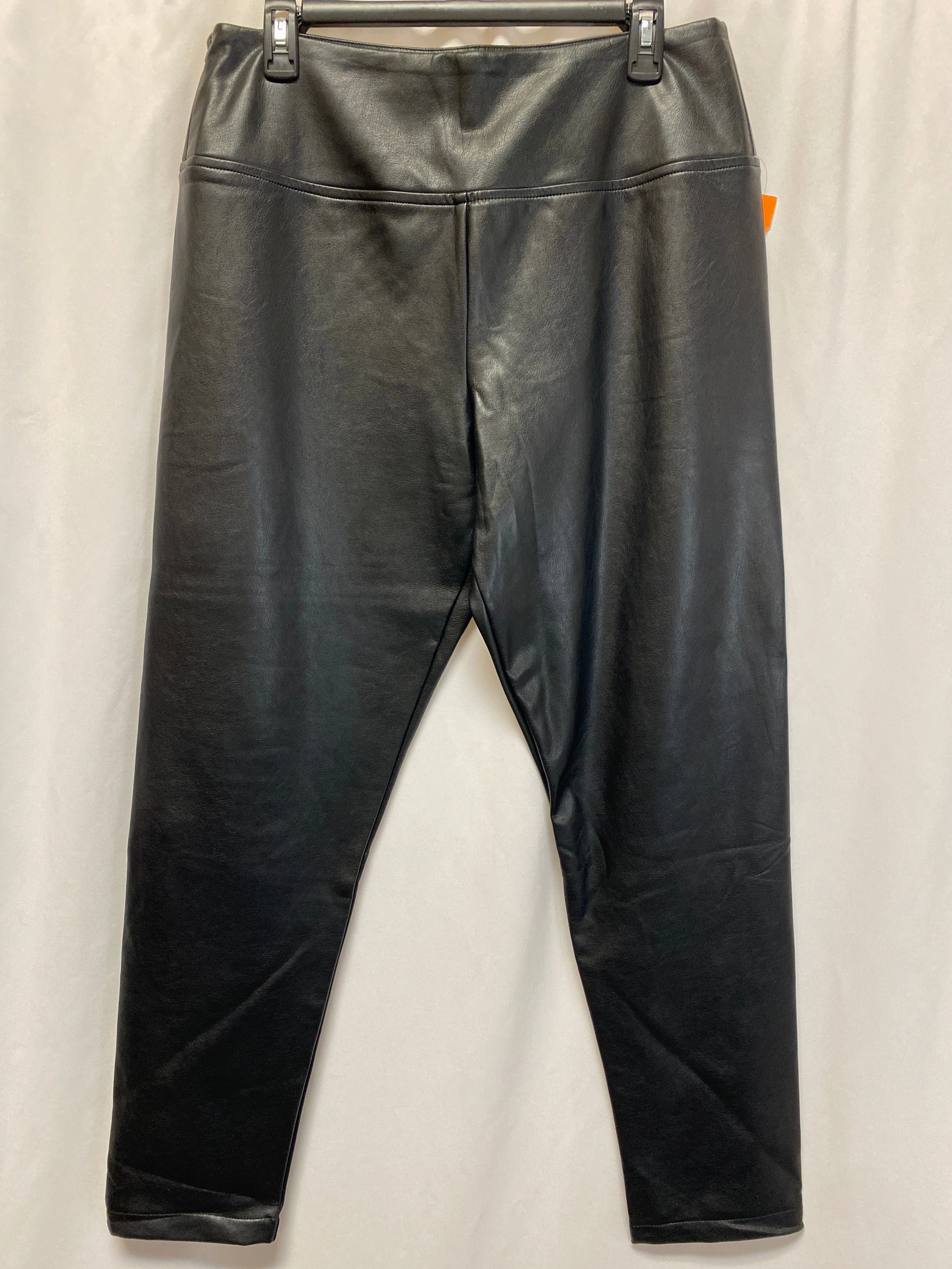 Pants Leggings By Charlie Paige In Black, Size: L Travel Outfit Trend Seeker