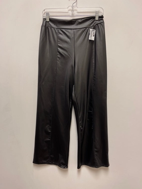 Sleek Form Pants Leggings By Cherish In Black, Size: L