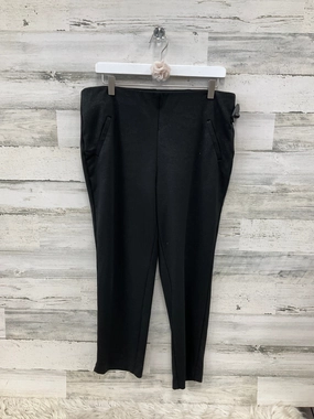 Pants Leggings By Chicos In Black, Size: 10 Minimalist Style Holiday Outfit Extra Soft Evening Walk