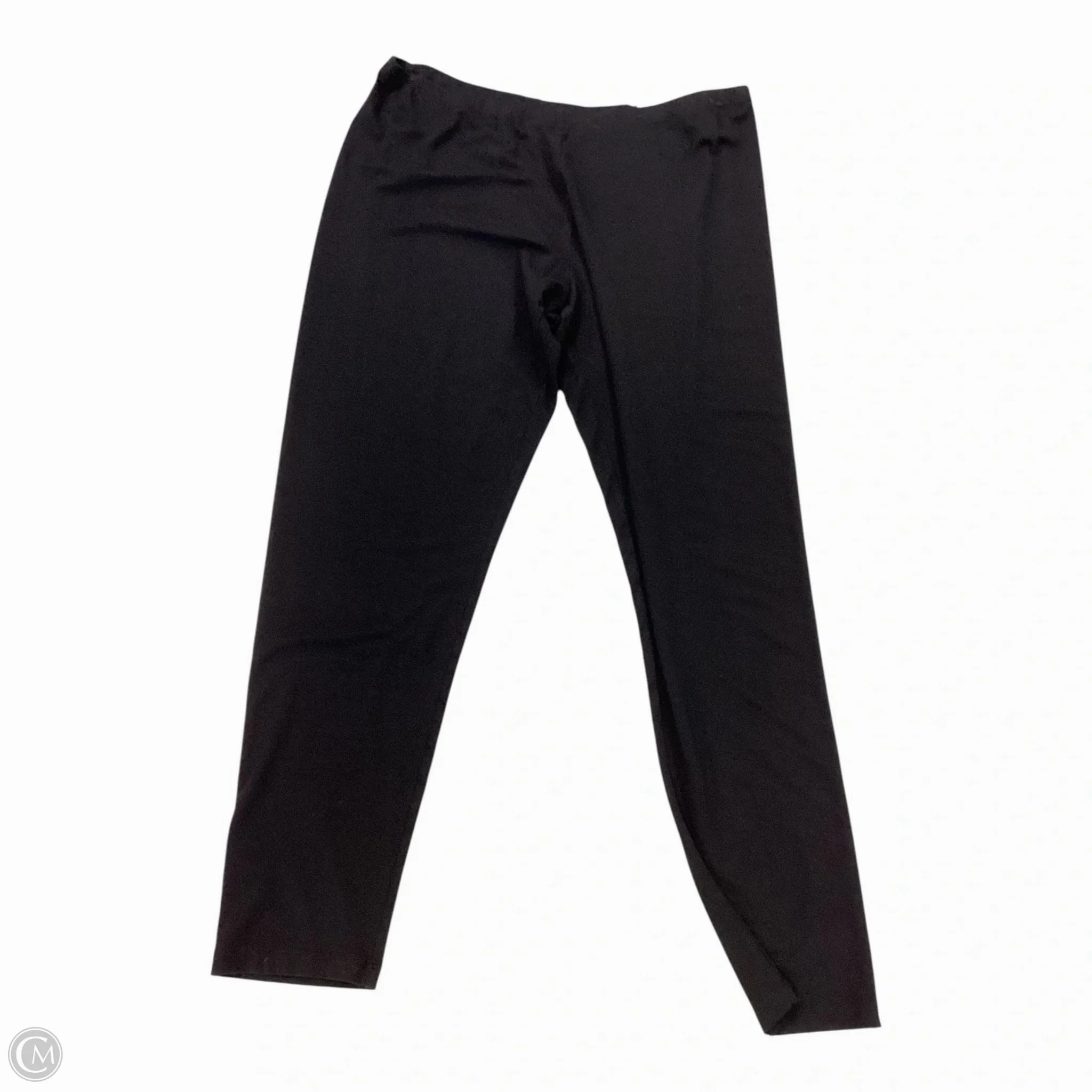 City Walk Rib Knit Running Outfit Pants Leggings By Chicos In Black, Size: 3