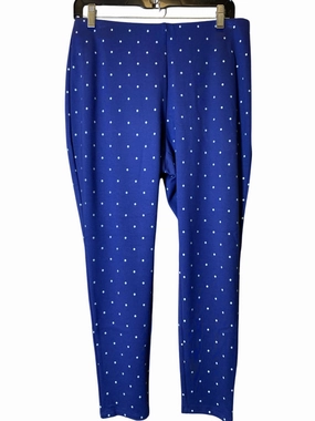 Basic Style Plus Size Compression Support Pants Leggings By Chicos In Polkadot Pattern, Size: 14
