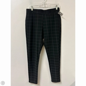 Pants Leggings By Clothes Mentor In Black & Grey, Size: 12 Comfort Seeker Four Way Smooth Feel