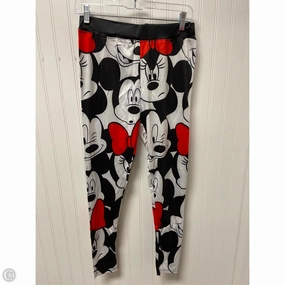 Slim Fit Hiking Trail Cozy Base Pants Leggings By Clothes Mentor In Black & Red, Size: S