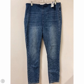Cool Fit Pants Leggings By Clothes Mentor In Blue Denim, Size: 18