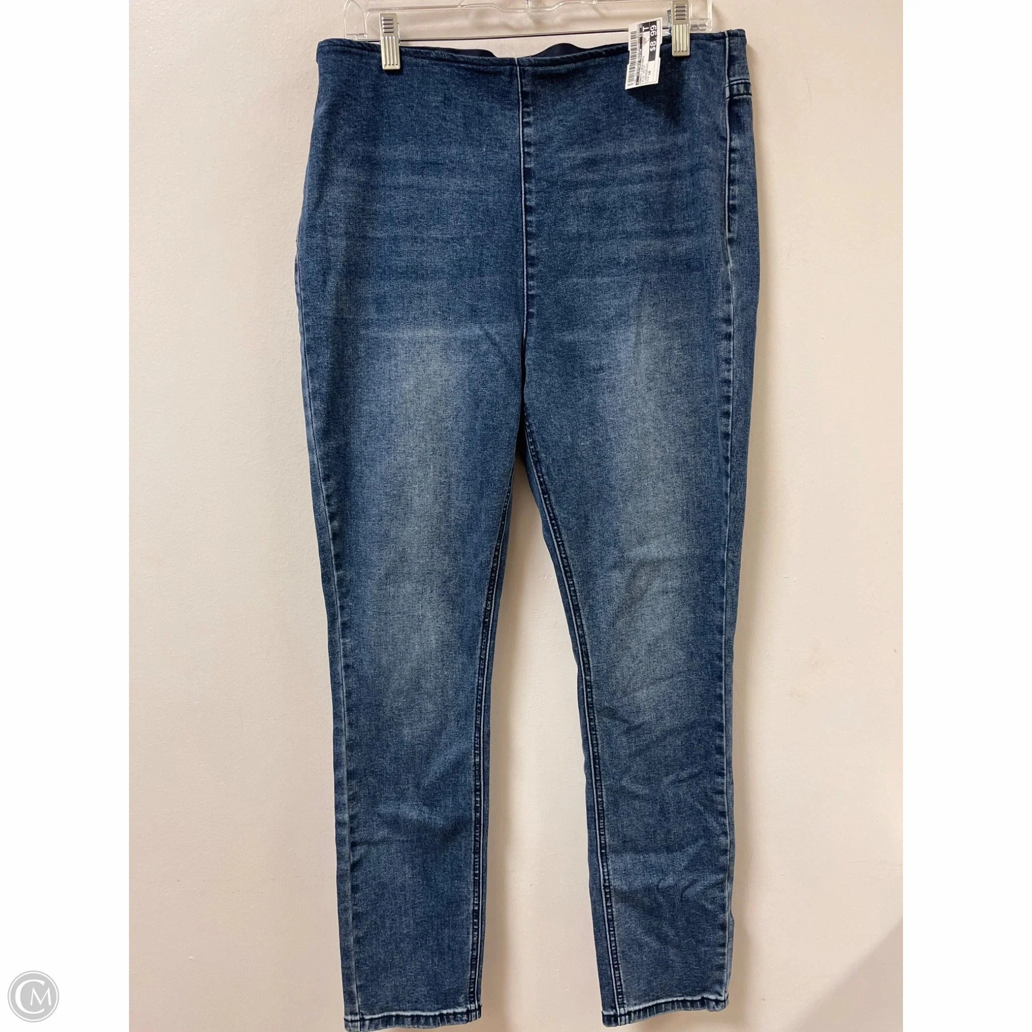 Cool Fit Pants Leggings By Clothes Mentor In Blue Denim, Size: 18