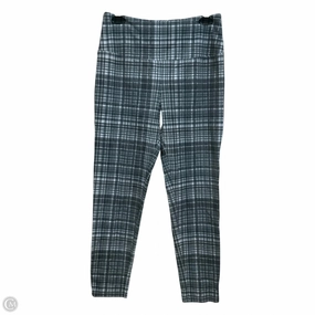 Active Lifestyle Pilates Session Trendy Design Pants Leggings By Clothes Mentor In Plaid Pattern, Size: M