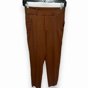 Pants Leggings By Frank And Eileen In Brown, Size: Xs Elastic Fit