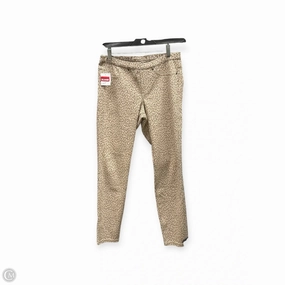 Casual Stretch Fit Pants Leggings By Hue In Animal Print, Size: S
