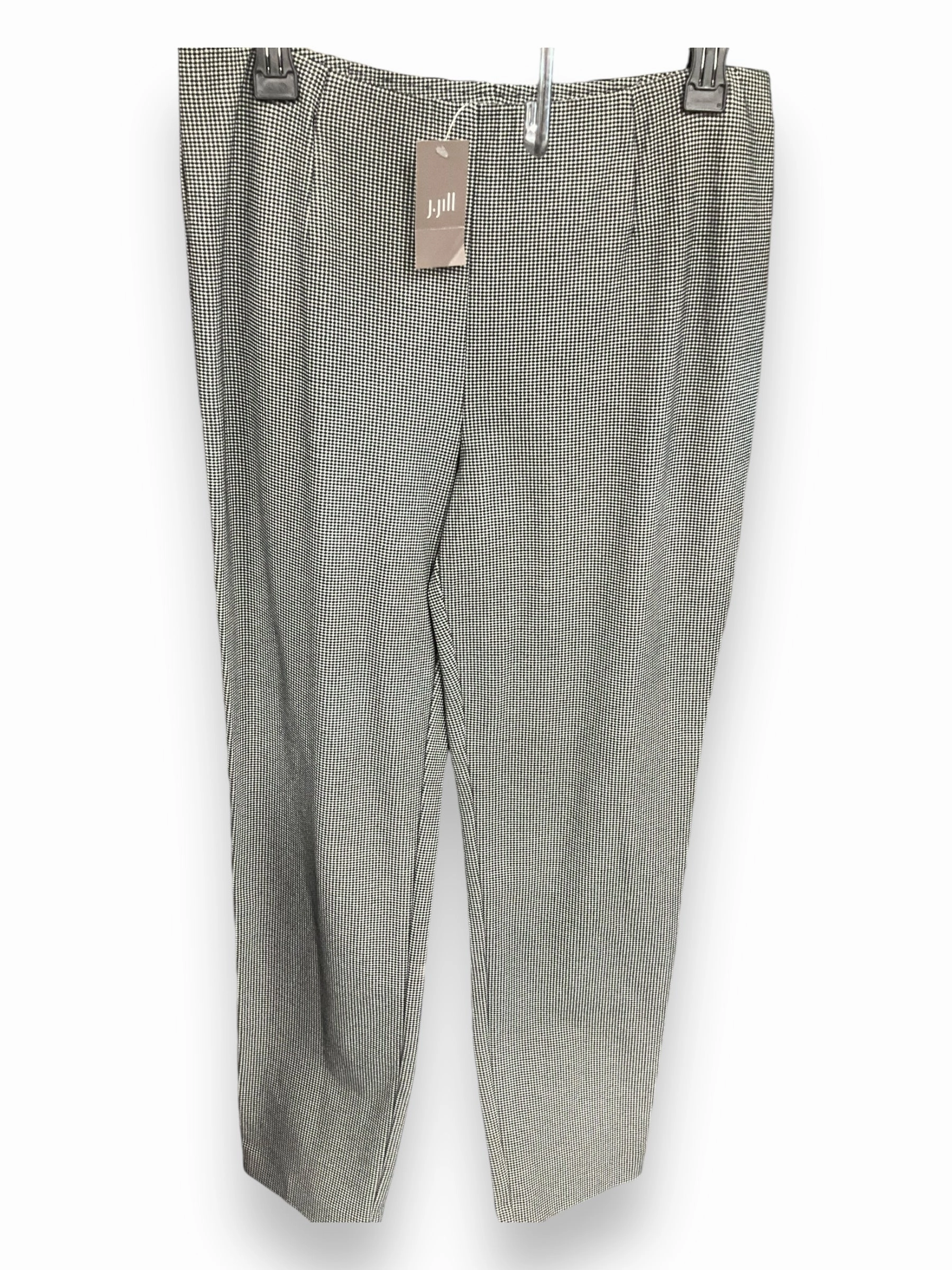For Teens Thermal Warm Light support Pants Leggings By J. Jill In Black & White, Size: M