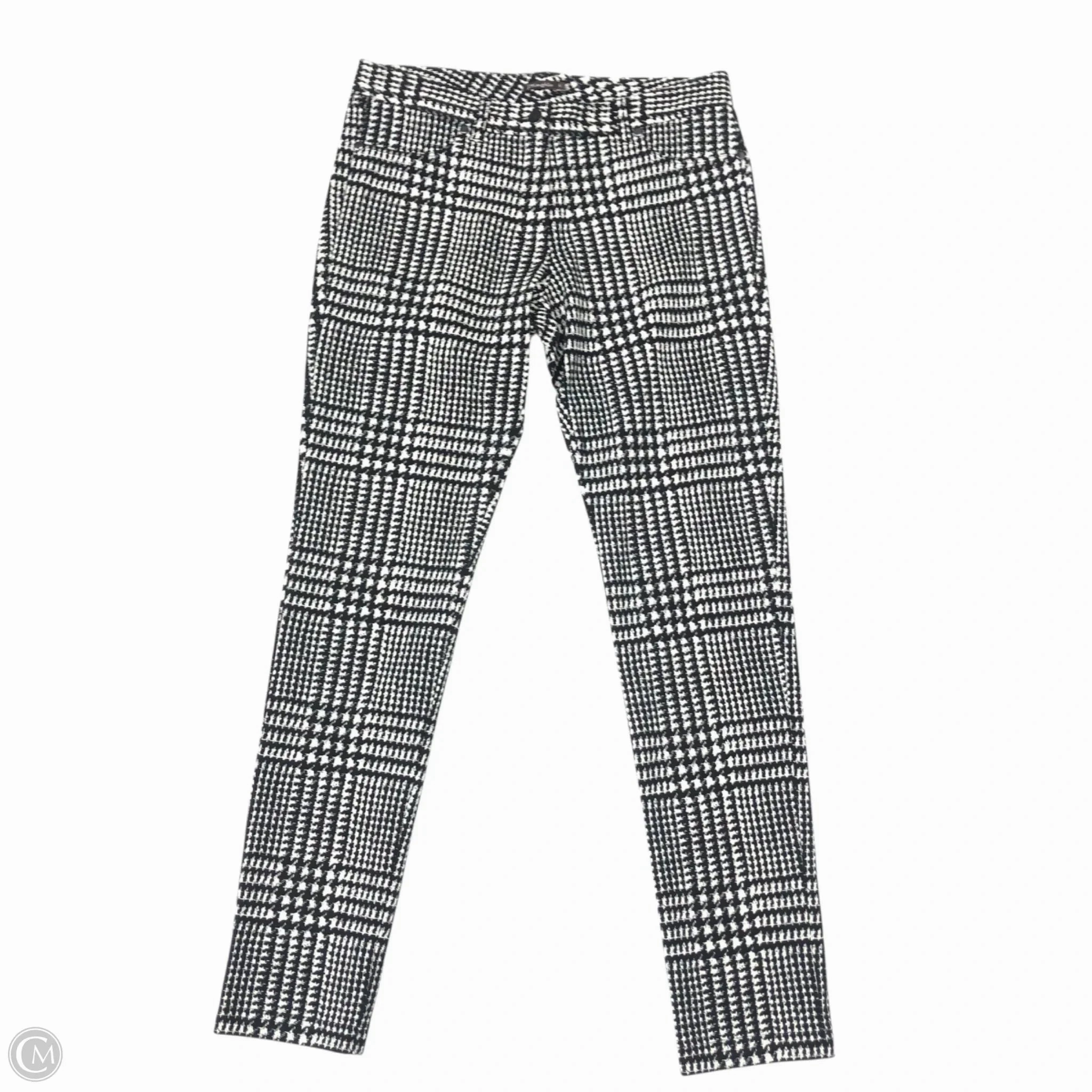 Pants Leggings By J Mclaughlin In Black & White, Size: 6 Petite Size Four Way Urban Commuter Moisture Wicking