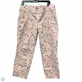 Pants Leggings By Lane Bryant In Floral Print, Size: Xl Rib Knit Beginner Level Four Way Stretch Fabric