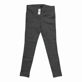 Pants Leggings By Loft In Silver, Size: 8 For Kids Rib Knit
