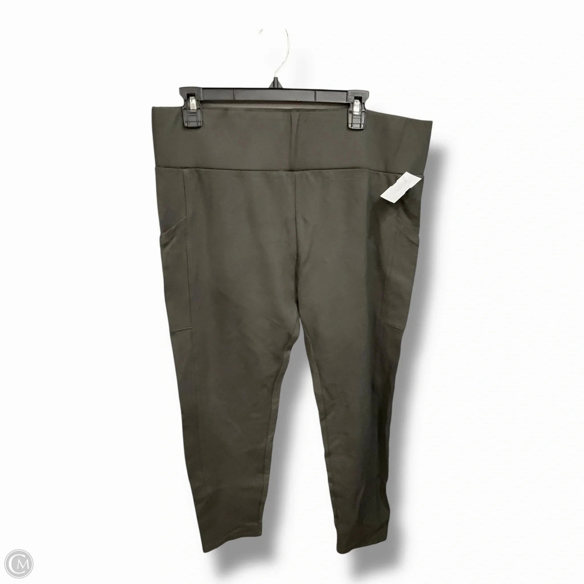Pants Leggings By Lou And Grey In Green, Size: Xl Breathable Waist Perfect Fit Design
