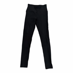 Second Skin Tall Fit Double Layer Pants Leggings By Lysse In Black, Size: Xs