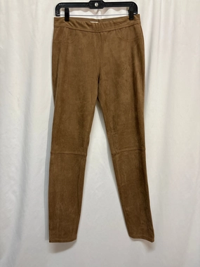 Budget Friendly Fade Resistant Ultimate Comfort Fit Pants Leggings By Max Studio In Brown, Size: M