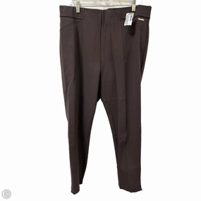 Soft and Smooth Fit Boost Pants Leggings By Michael By Michael Kors In Brown, Size: 14