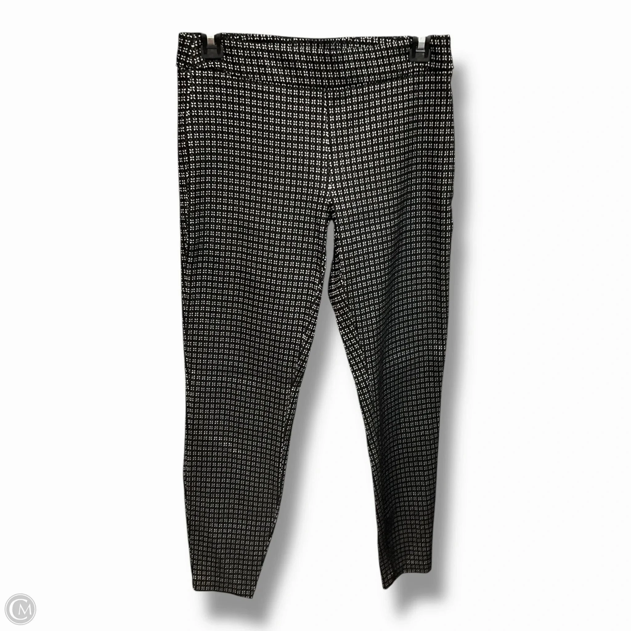 Pants Leggings By Nanette By Nanette Lepore In Black & White, Size: 2 Comfortable Stretch Fit Petite Size City Walk