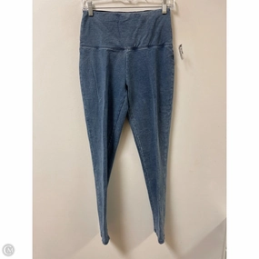 Evening Walk Unisex Style Hiking Trail Loose Fit Pants Leggings By Nicole By Nicole Miller In Blue, Size: S