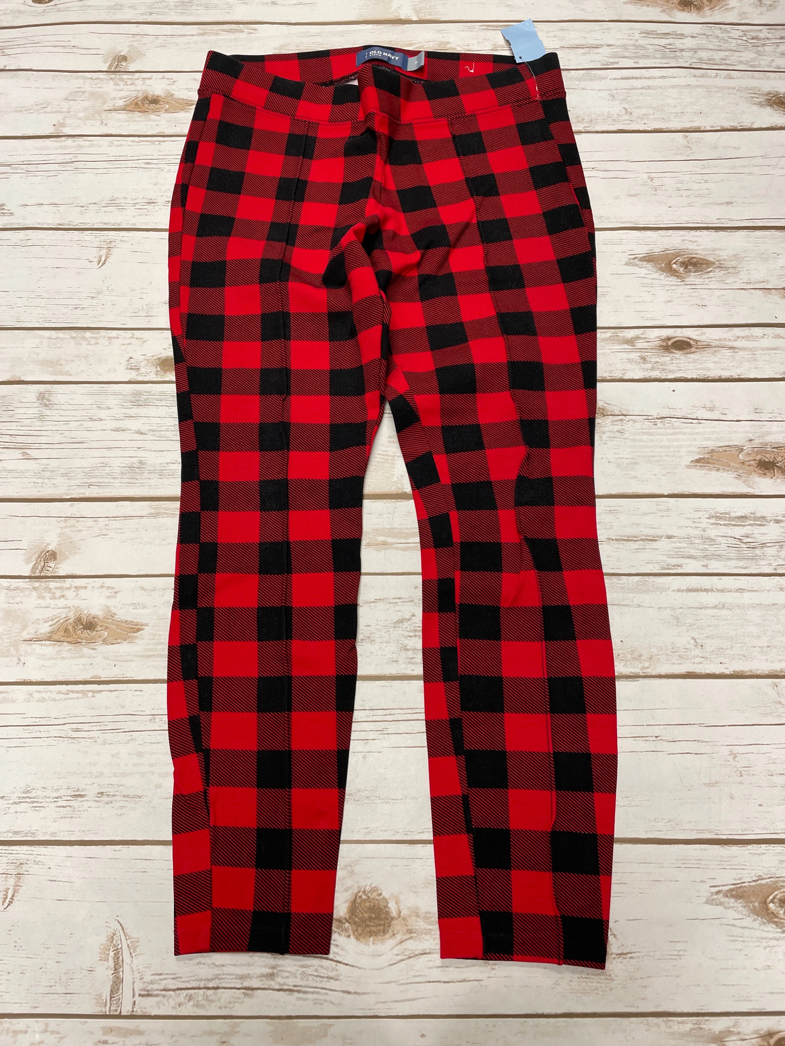 Pants Leggings By Old Navy In Black & Red, Size: M Beach Walk High Waist Shape Retain For Men
