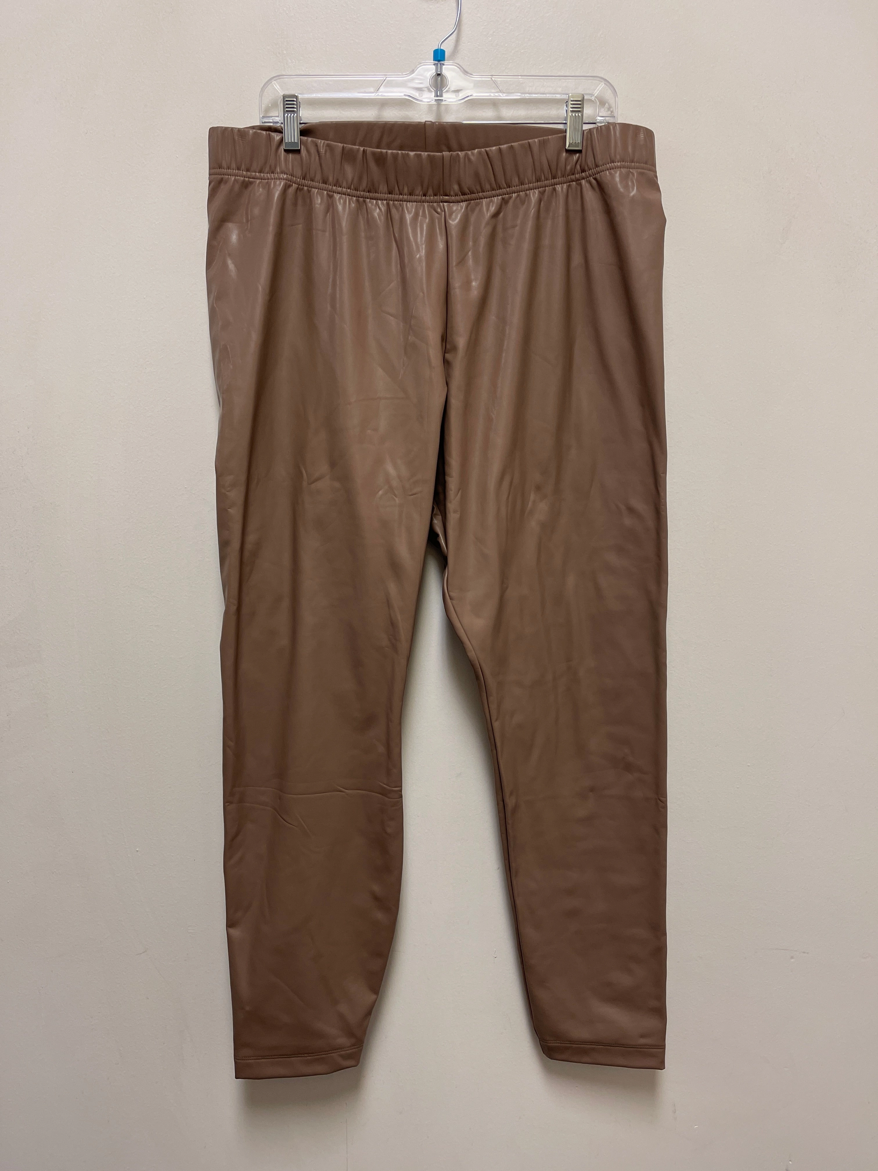 Pants Leggings By Old Navy In Brown, Size: 14 Chilly Wear Minimalist Style Winter Sports