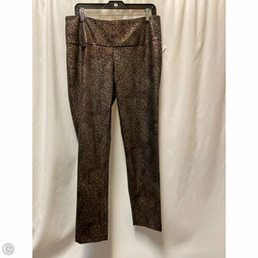 Pants Leggings By Peck And Peck In Animal Print, Size: 12 School Sports For Teens