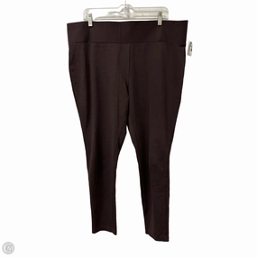 Pants Leggings By Philosophy In Brown, Size: 18 Quick Dry Minimalist Style Fitness Lover Cycling Trip