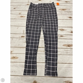 Pants Leggings By Seven 7 In Plaid Pattern, Size: M Pilates Session Soft Touch Outdoor Lover Travel Outfit