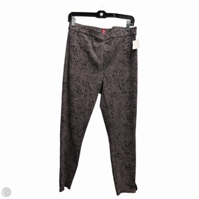 Pants Leggings By Spanx In Black & Pink, Size: L Double Layer Airport Travel Tight Compression