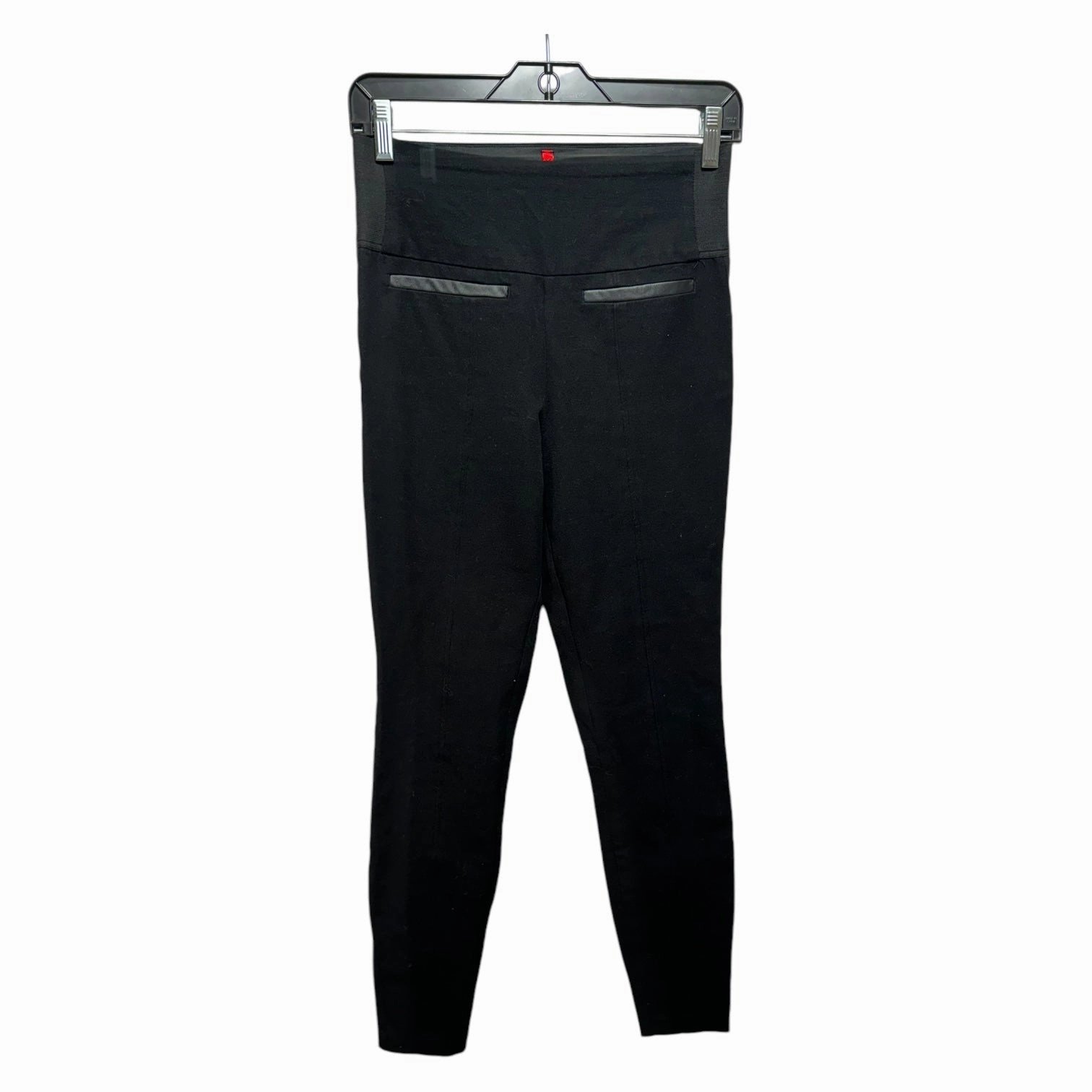 Skin Fit Pants Leggings By Spanx In Black, Size: M