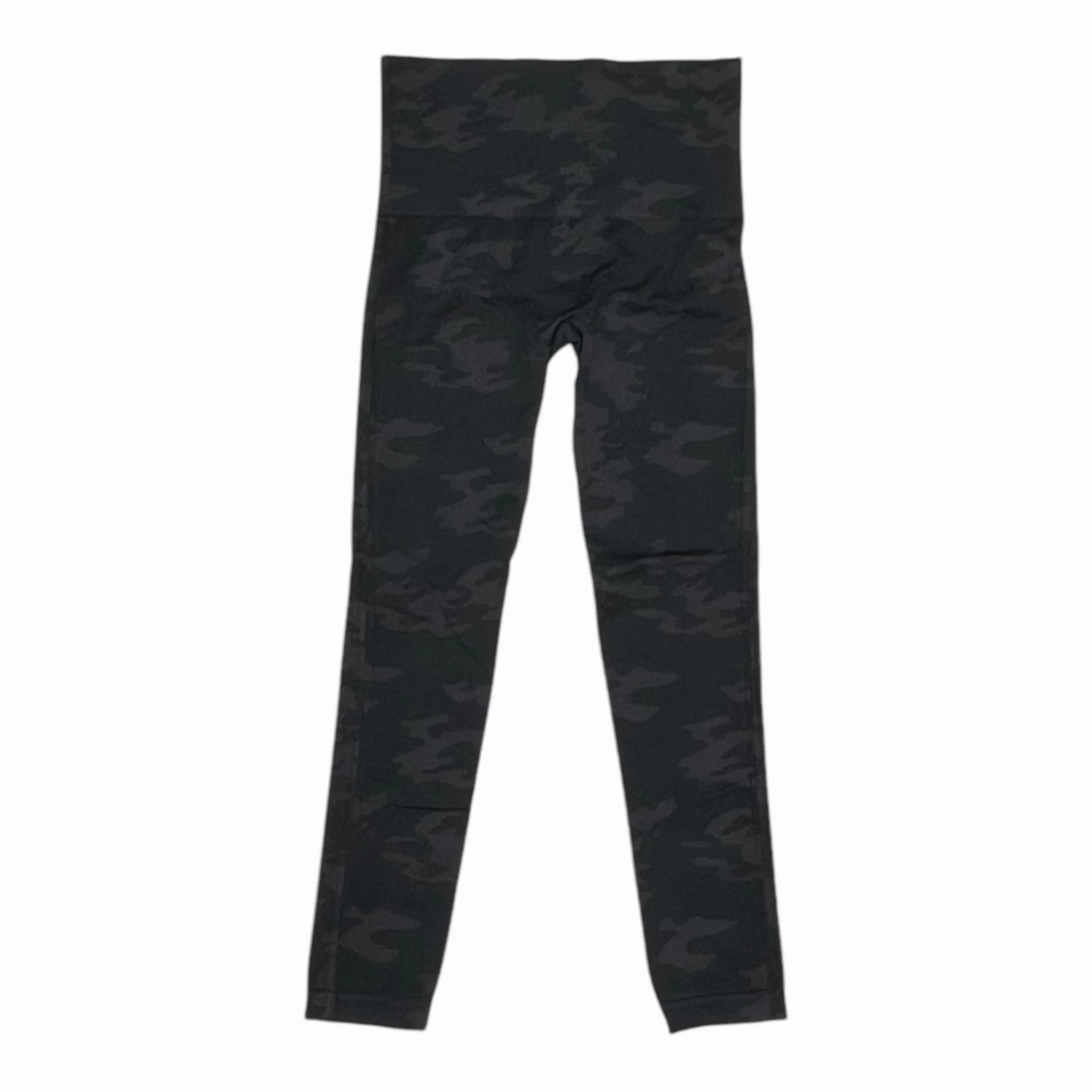 Double Layered Fabric Pants Leggings By Spanx In Camouflage Print, Size:M