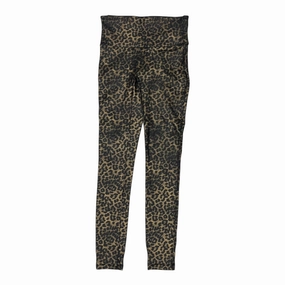 Tummy Control Pants Leggings By Spanx In Leopard Print, Size:M