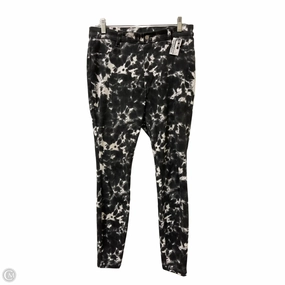 Pants Leggings By Time And Tru In Black & White, Size: 8 Stretch Fit For Teens
