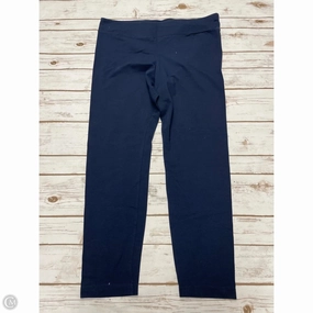 Sculpted Fit Wear Pants Leggings By Time And Tru In Navy, Size: 2x