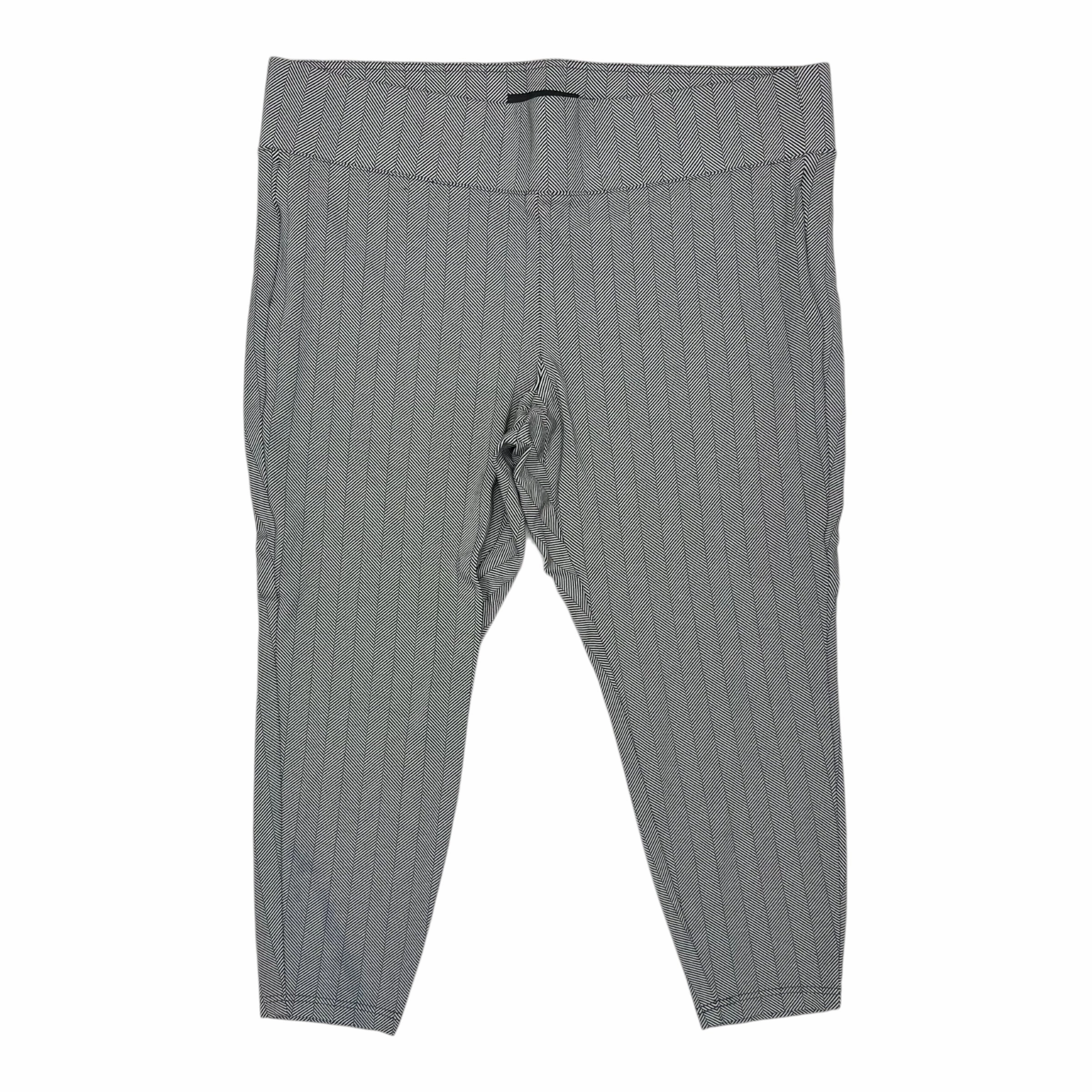 Pants Leggings By Torrid In Black & White, Size:3X Fade Resistant Camping Gear