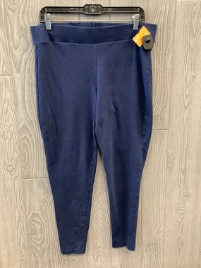 Pants Leggings By Torrid In Blue, Size: 2x Shape Enhancing Rush Fit