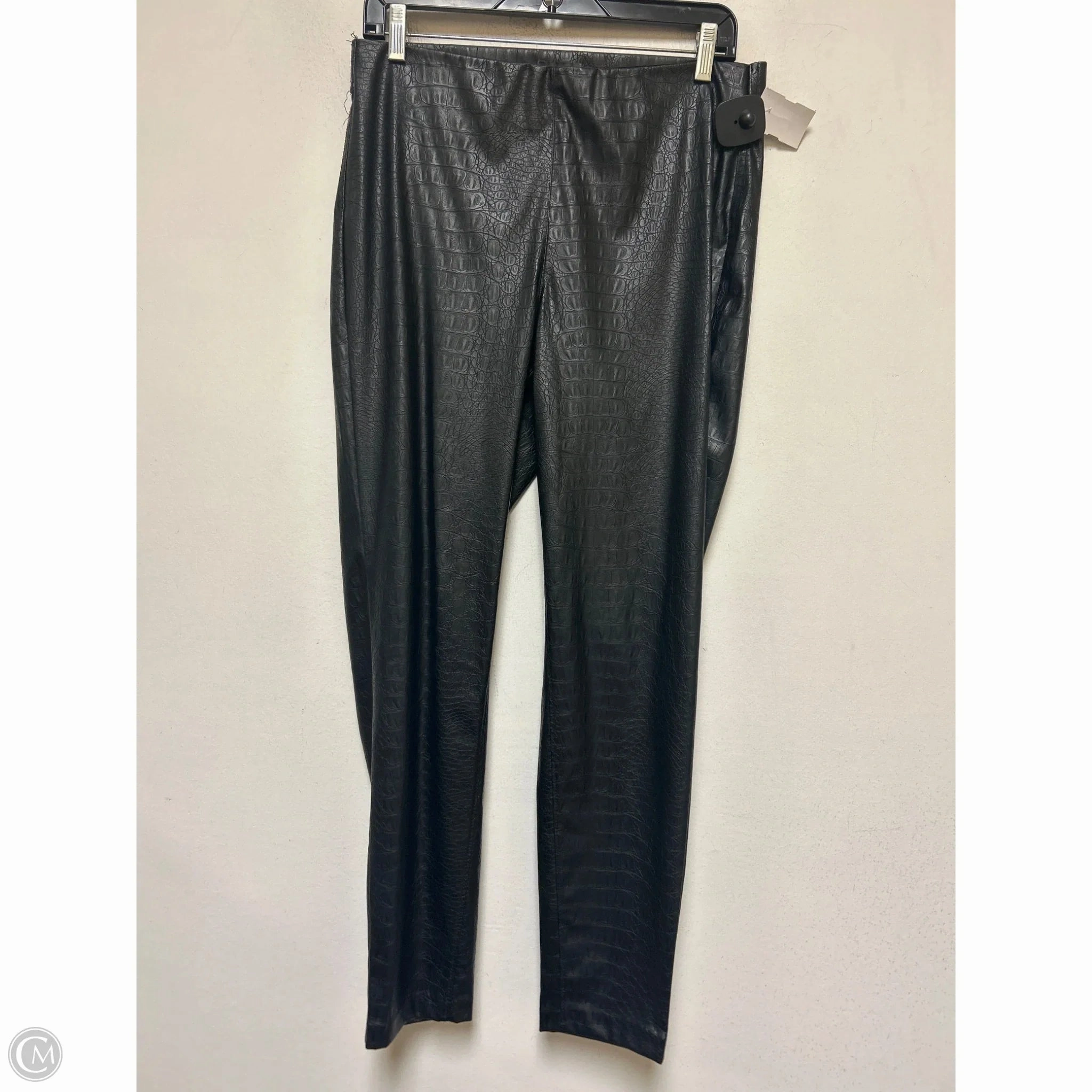 Calm Fit Relaxed Wear Pants Leggings By Vince Camuto In Black, Size: 8