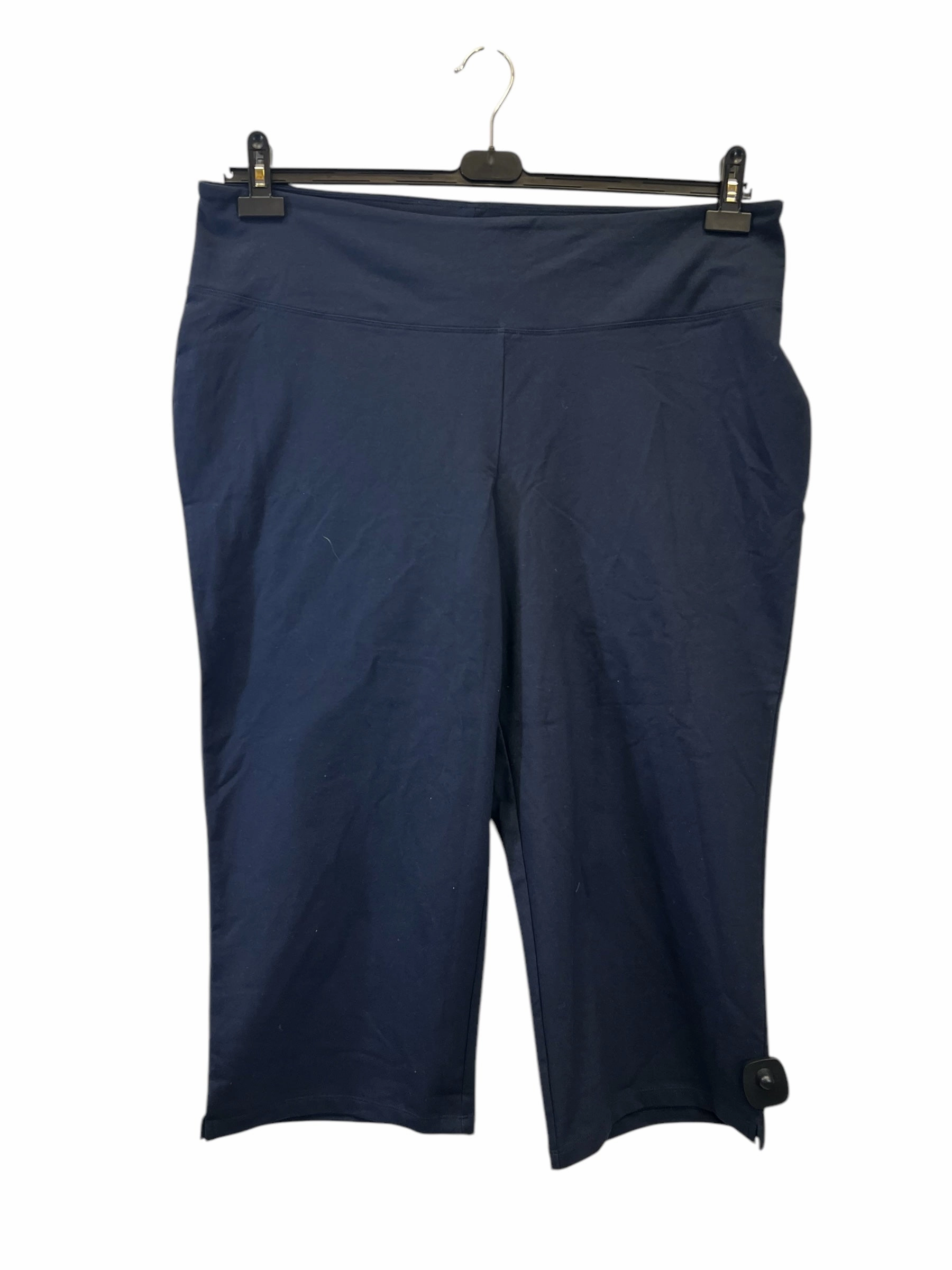 Urban Commuter Squat Proof Quick Drying Pants Leggings By Women With Control In Navy, Size: 2x