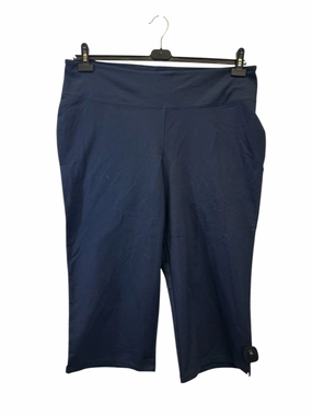 Urban Commuter Squat Proof Quick Drying Pants Leggings By Women With Control In Navy, Size: 2x