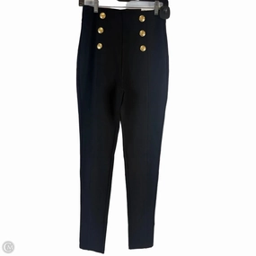 Pants Leggings By Zara In Black & Gold, Size: S Fade Resistant Camping Gear