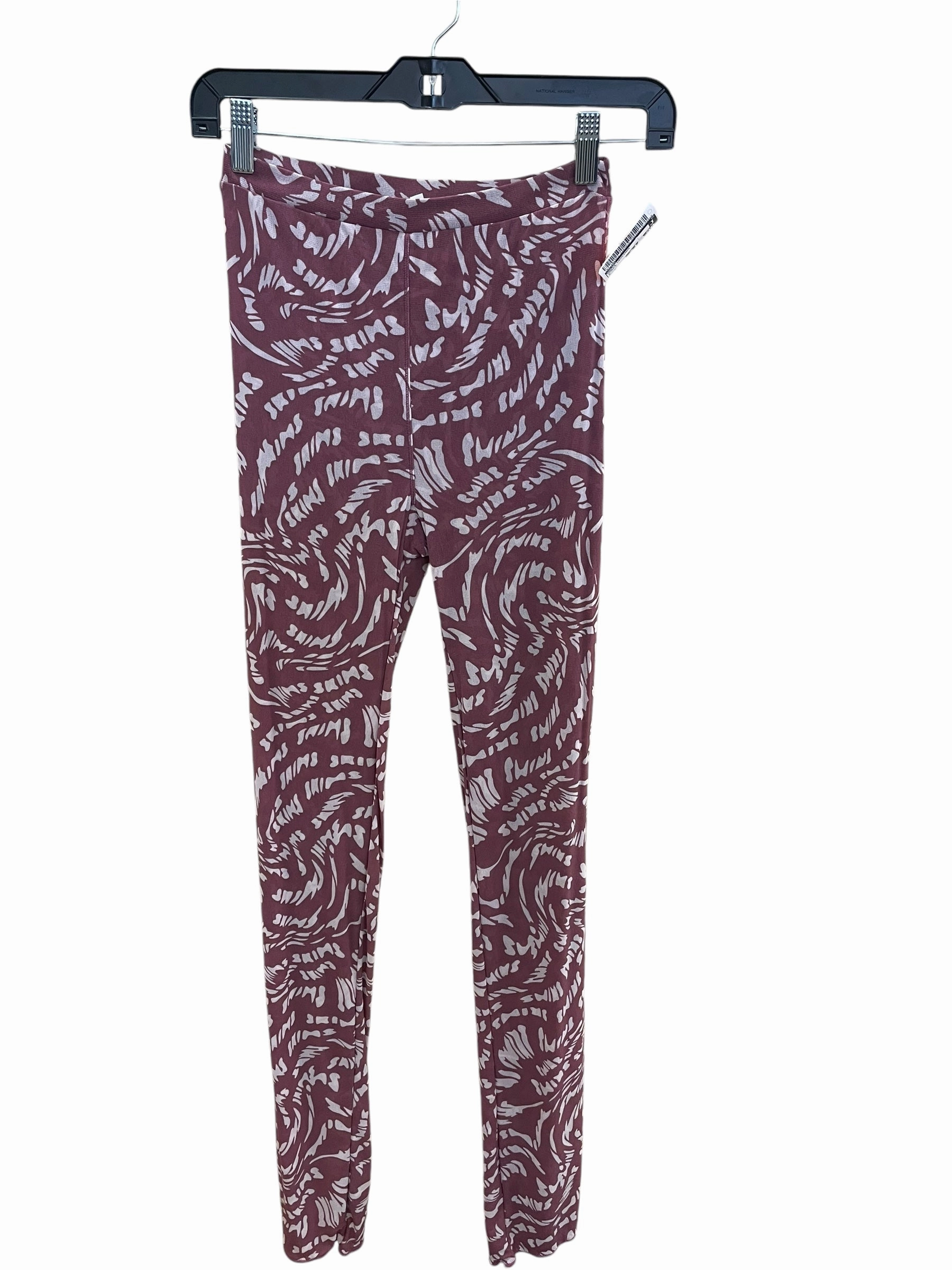 Pants Leggings By Skims In Purple, Size: S Double Layer Airport Travel