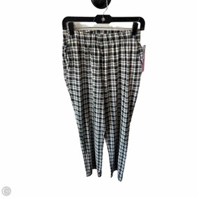Pants Leggings By Lands End In Black & Tan, Size: 6 Flexible Wear Morning Stretch