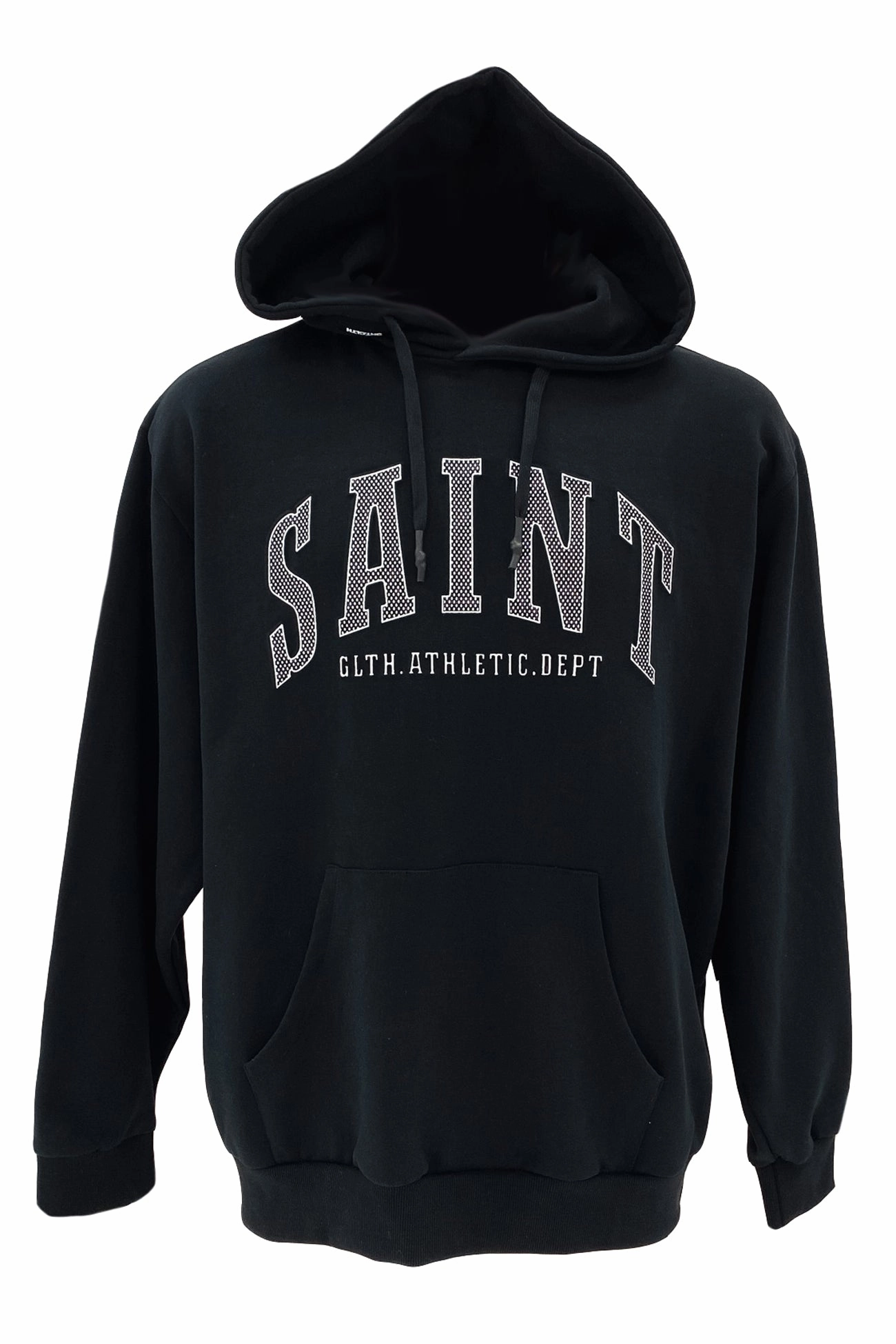 Perforate Hoodie Black Breathable Outer Shell BondedZipperGuards