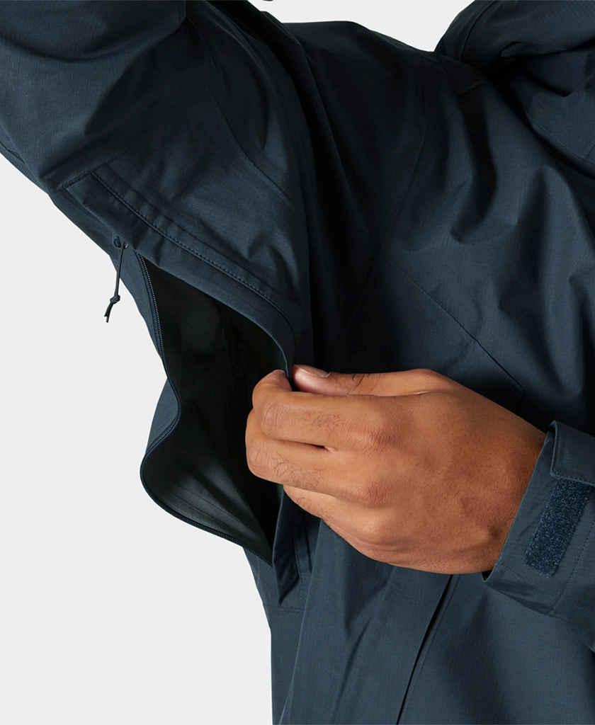 VERGLAS INFINITY SHELL JKT 2.0, Alpine Frost CompressionResistant Noise Free Zippers