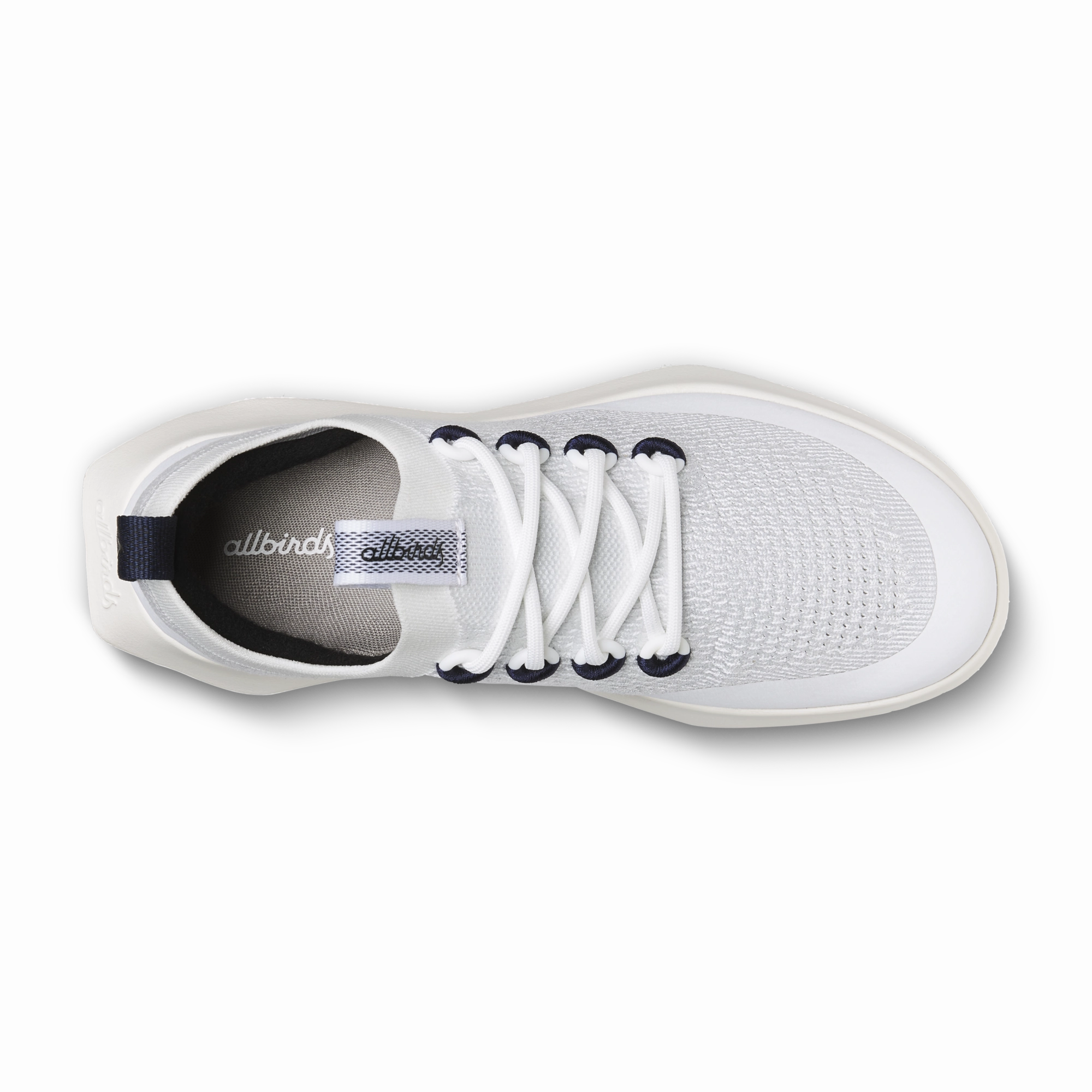 Fashion Style Comfort Footwear Men's Tree Dasher 2 - Utility - Blizzard/Deep Navy (Natural White Sole)